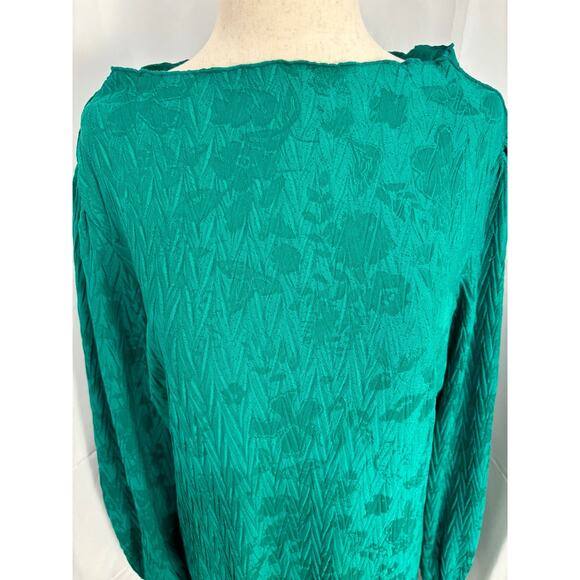 NWT Maggy London long sleeve ruffle hem dress - S - Picture 4 of 7